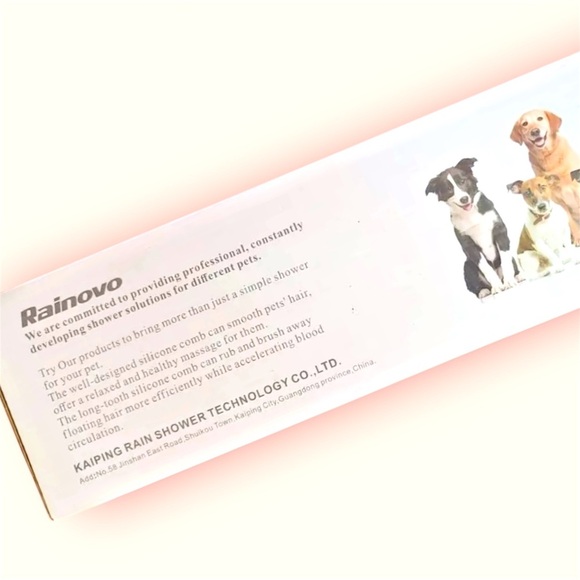 BNIB- Rainovo Dog Shower Attachment Sprayer. - Picture 2 of 2